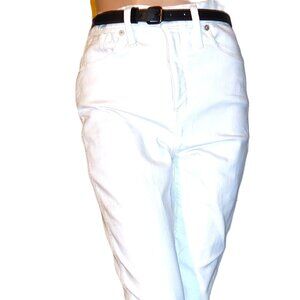 Madewell White High Rise Skinny Jeans 29